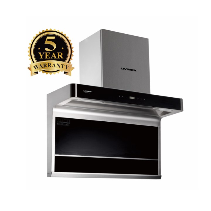 livinox cooker hood lch copperplus 90ss