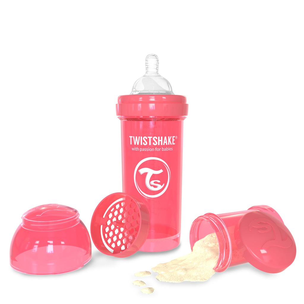 twist shake bottle