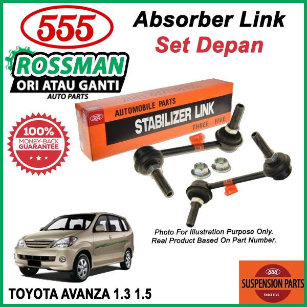 TOYOTA AVANZA 1.3 1.5 ORIGINAL 555 ABSORBER LINK DEPAN (2PCS 