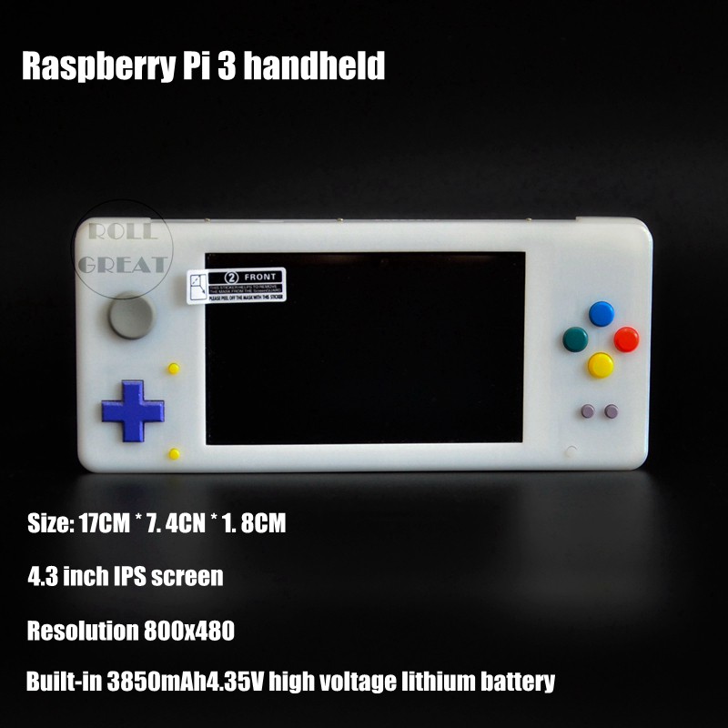 raspberry pi 3 portable game console