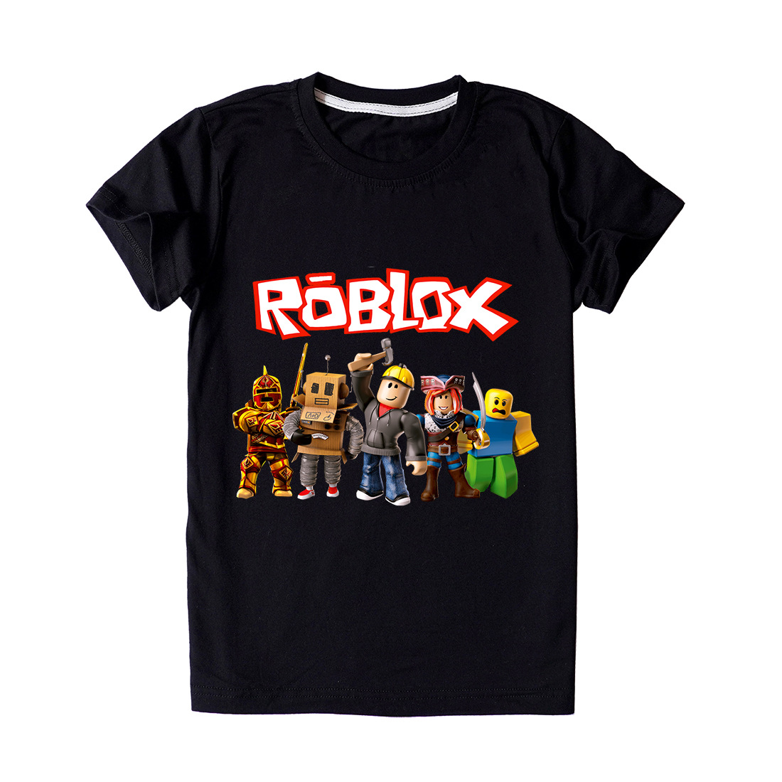 Roblox Boys Kids Toddler Super Cartoon Hero Superman Printed Short Sleeve T Shirts Casual Shopee Malaysia - roblox superman shirt