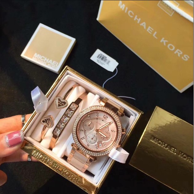 michael kors watch and bracelet sets