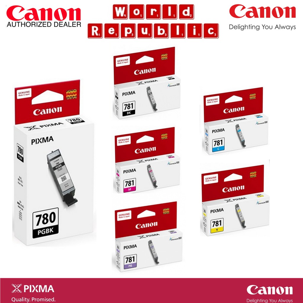 Canon Original Cli Xl Black Cyan Magenta Yellow Photo Blue Pgi Pgbk Xl