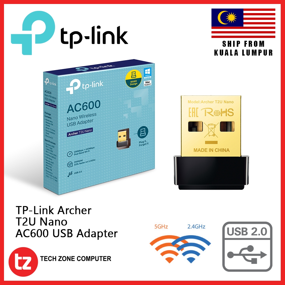 tp link nano ac600 usb wifi adapter archer t2u nano driver