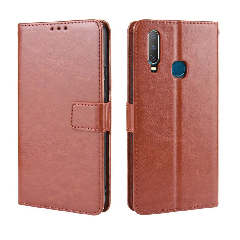 Vivo Y15 2020 VivoY15 Y 15 Case Pu Leather Wallet Phone Case Cover Vivo