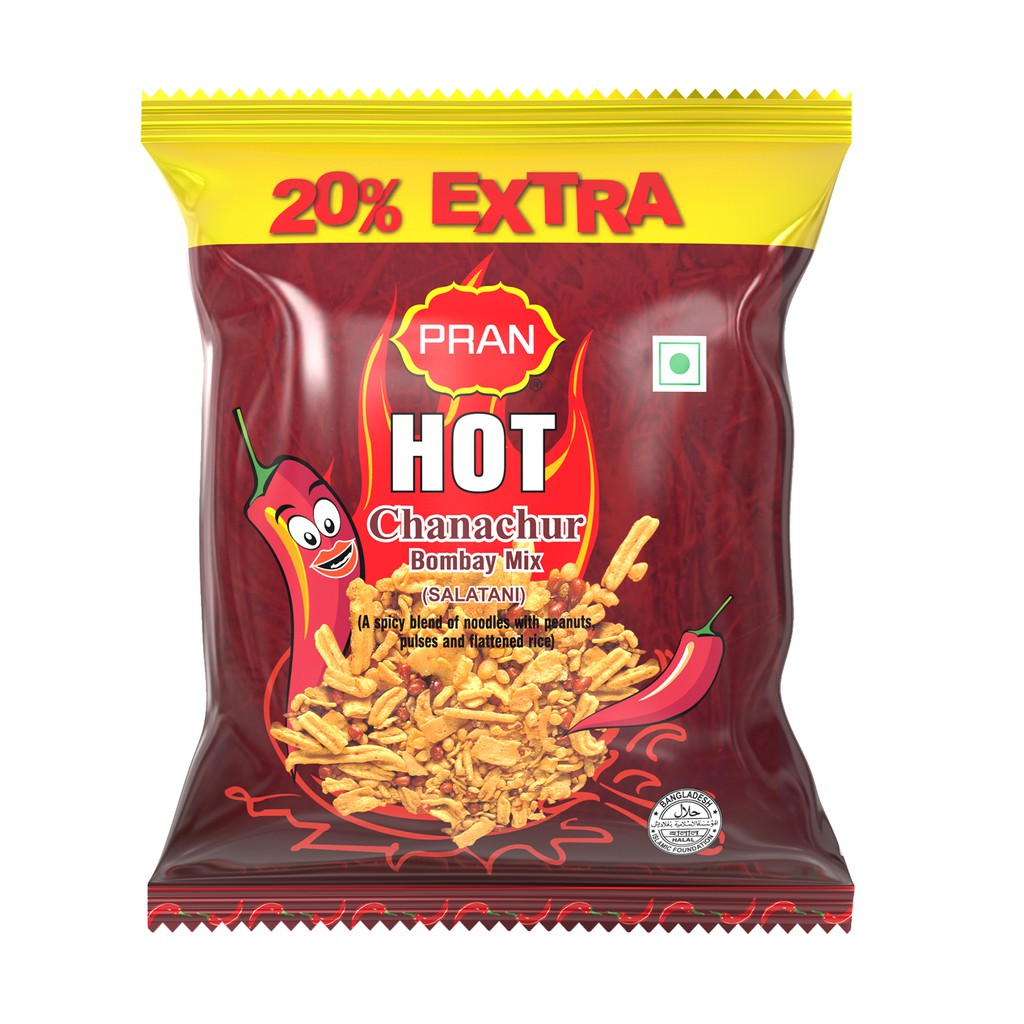 Pran Hot Chanachur 140g (original) 