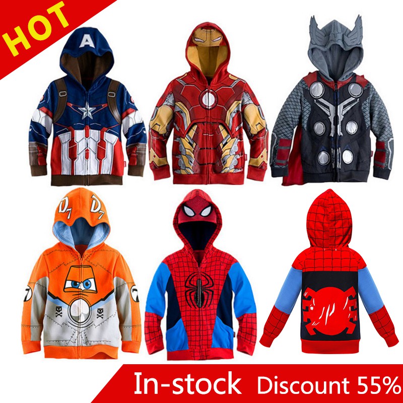 superhero fit hoodie