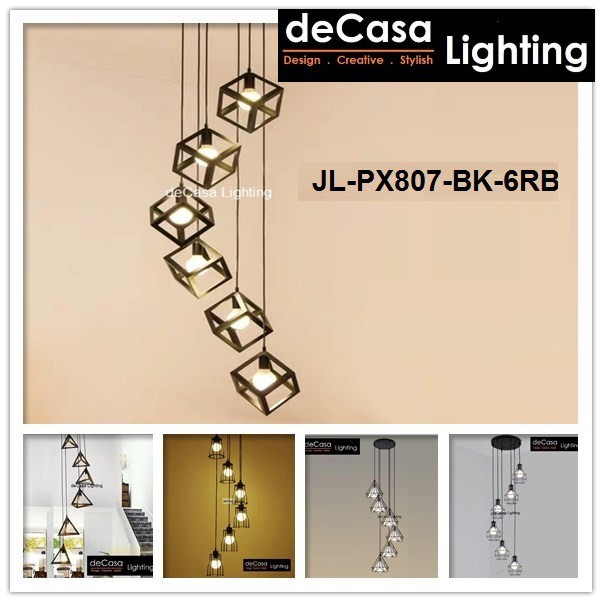 High Ceiling Staircase Lighting Designer Decorative Modern Ceiling