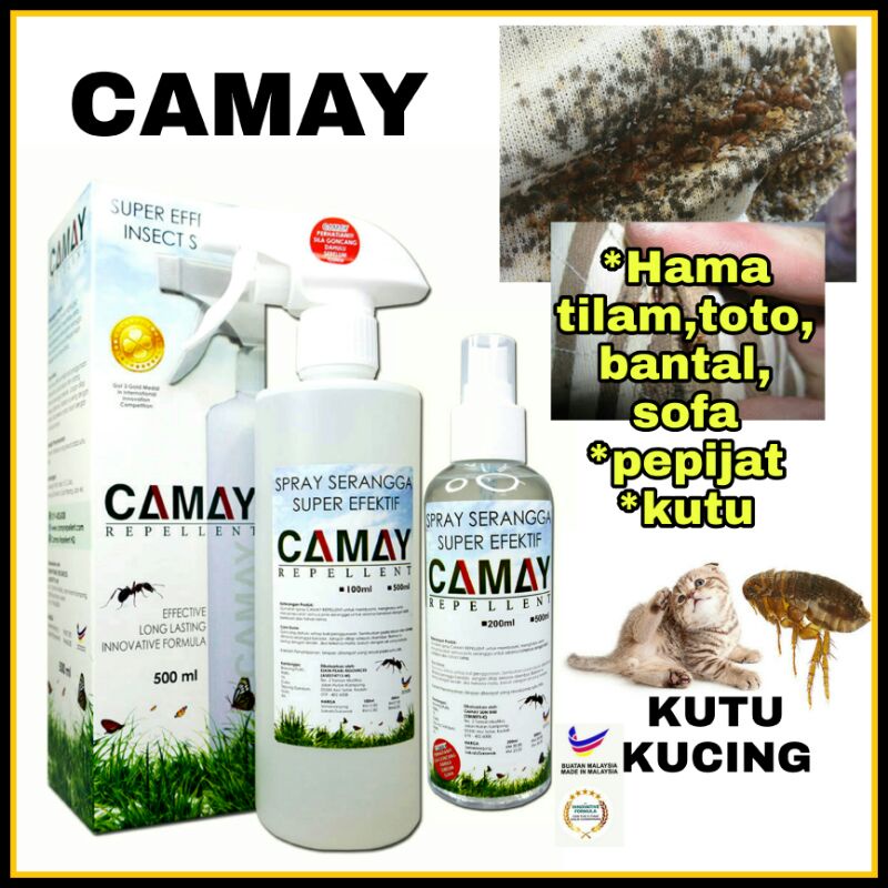 CAMAY Insect Repellent Spray Lalat Spray pepijat Spray serangga