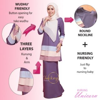  Tunik  my Baju  Kurung Unicorn Shopee  Malaysia