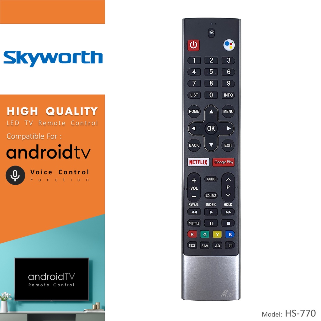 skyworth-high-quality-skyworth-android-tv-remote-control-with-voice