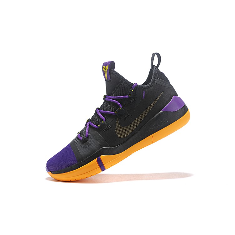 nike kobe yellow and purple