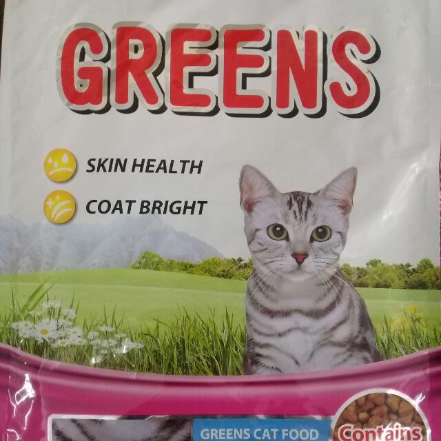 Greens Cat Food Skin and Coat Repack (1kg) | Shopee Malaysia