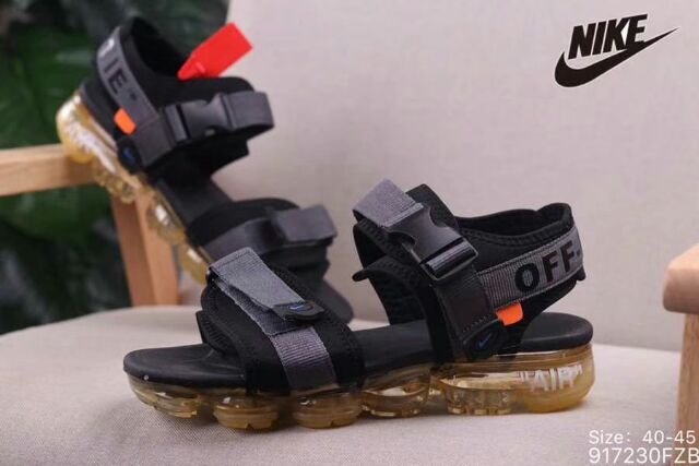 off white nike sandals vapormax