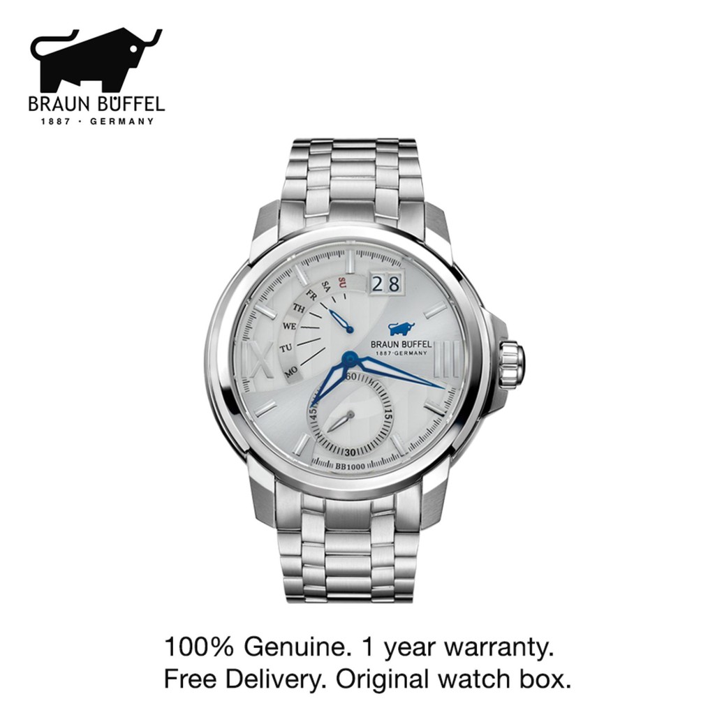 braun buffel watch
