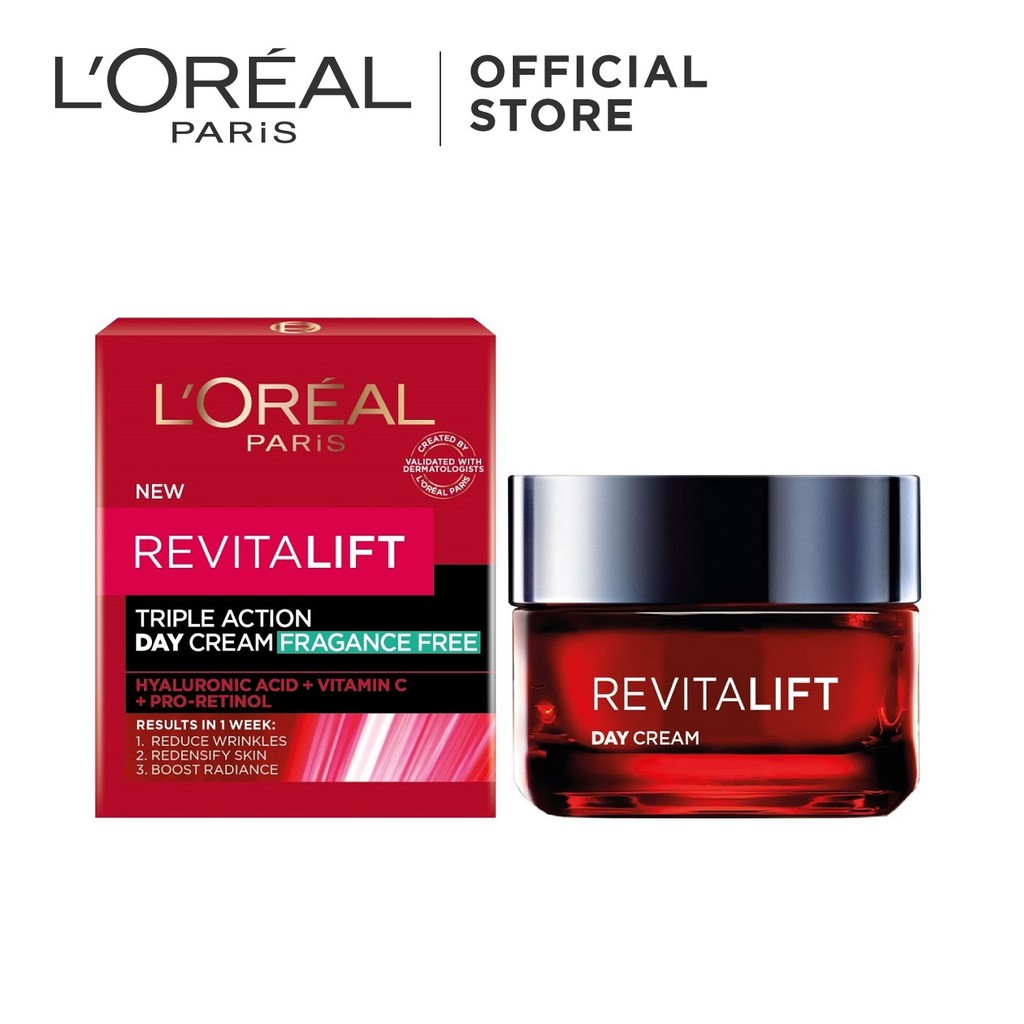 Cours Action L Oreal Direct L’Oreal Paris Revitalift Triple Action Anti-Aging Day Cream 50ml