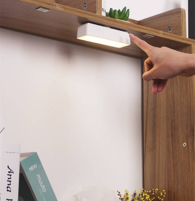 Wireless LED Motion Sensor 3 Colours Desk Lamp Led USB Book Light