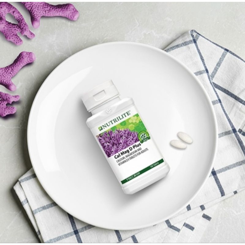 100 ORIGINAL Amway NUTRILITE Cal Mag Calcium Magnesium & Vitamin D