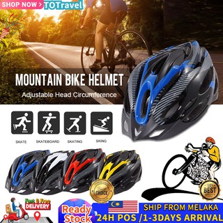 Bicycle kyt helmet Cycling Helmet Ultralight EPS+PVC MTB hat Bike Helmet Cycling Helmet basikal kask helmet lajak topi