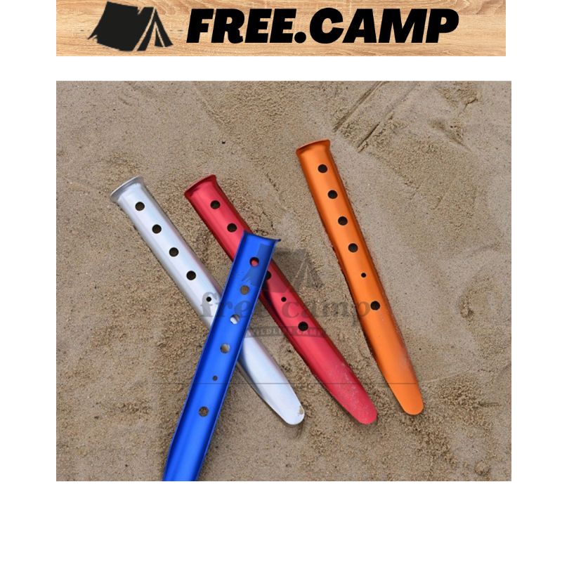 Camping 31cm Sand Tent Pegs U Shape Stakes For Outdoor Beach Sand