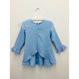  Harga  murah Modern Baju  Budak  Raya Premier sky blue pink 