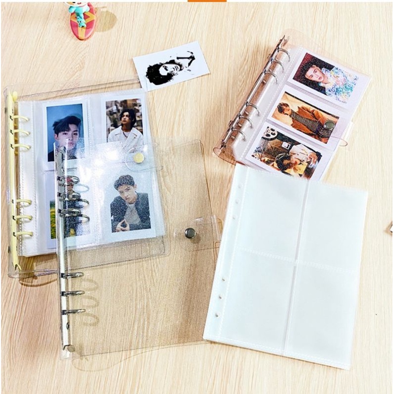 [Ready Stock] A5 A6 ring Binder KPOP Binder photocard ring binder 3