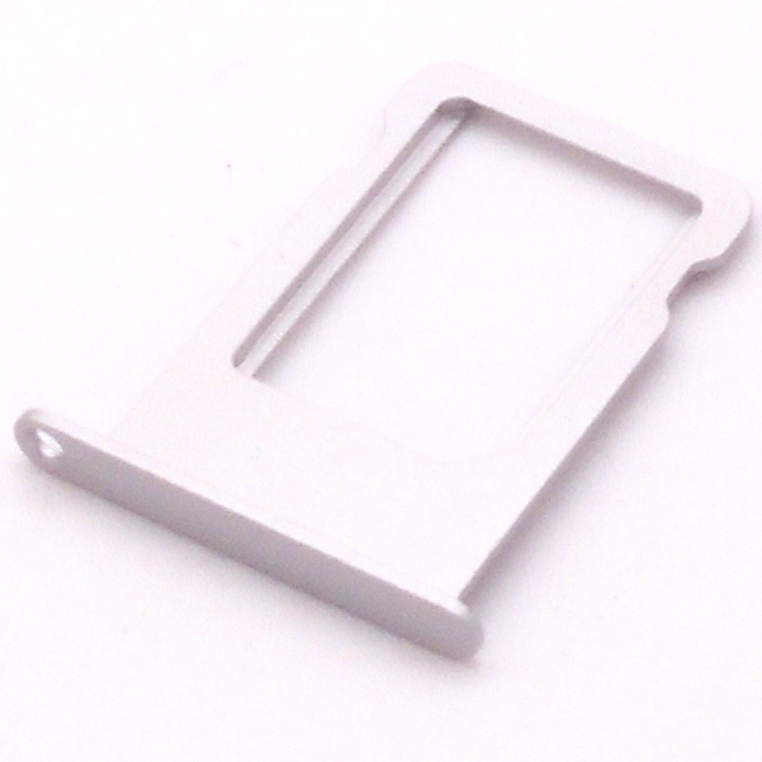 White Sim Card Tray Slot Holder Repalcement For Apple Iphone 5s