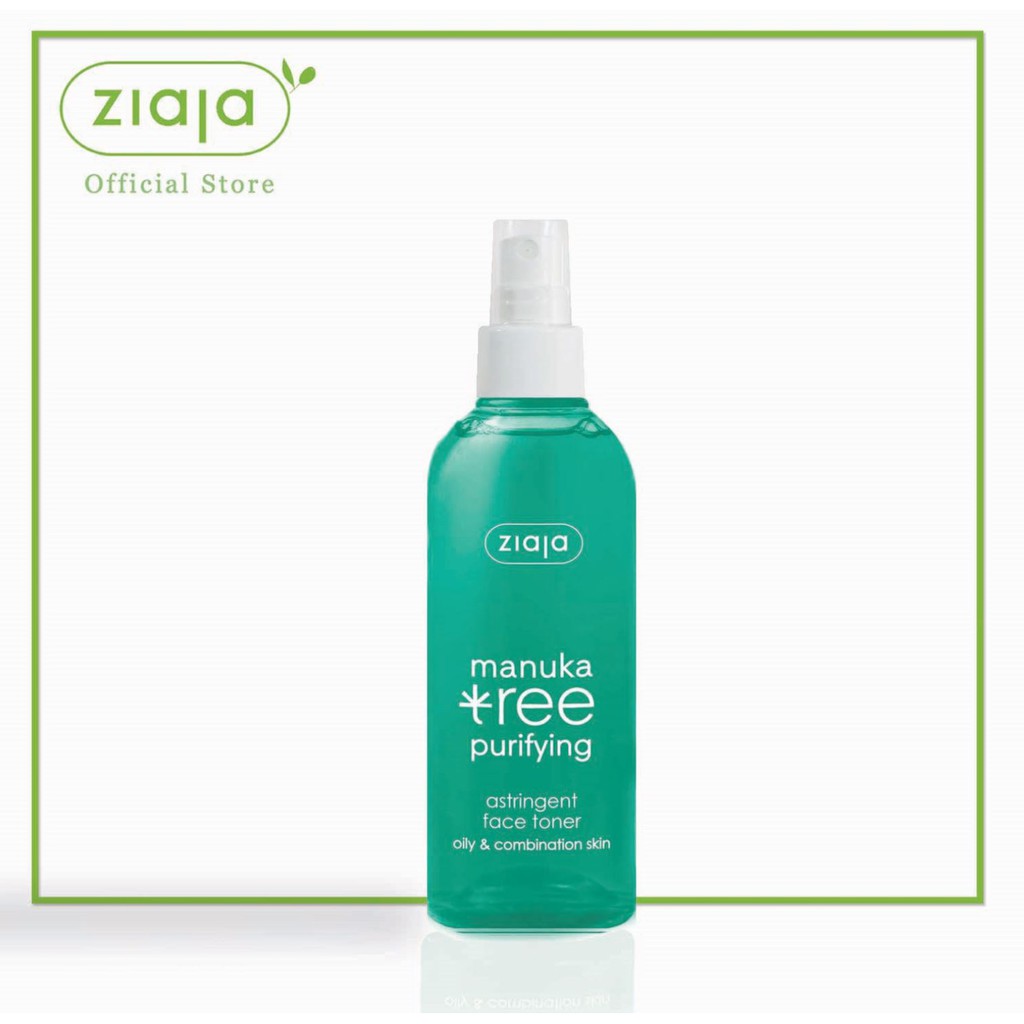 ziaja manuka tree purifying toner