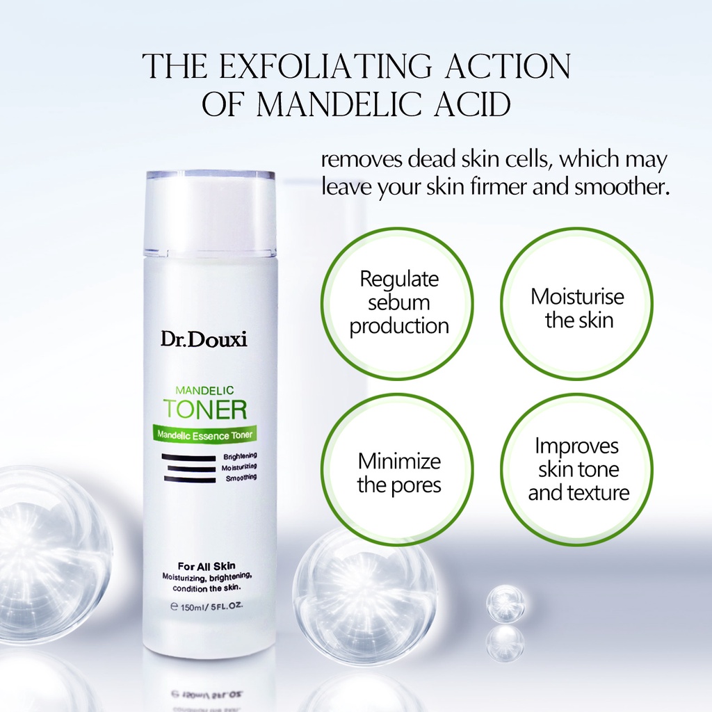 Dr Douxi Mandelic Acid Toner Reduced Acnes, Hyperpigmentation