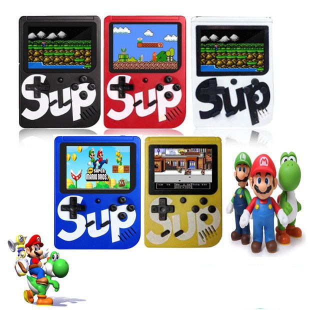 offer~ Super Mario Games 400 In 1 Mini gaming Gameboy 2 Player Sup game Console Emulator Retro TV gamepad permainan