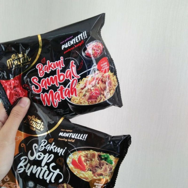 Bakmi Mewah Sop Buntut 122g Sambal Mentah 139g Shopee Malaysia