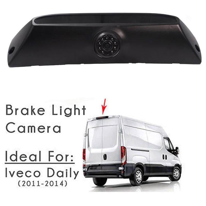 Hd Reverse Third Roof Top Mount Brake Light For Fiat Iveco Daily 4 Gen 11 14 Car Rear View Backup Camera Shopee Malaysia