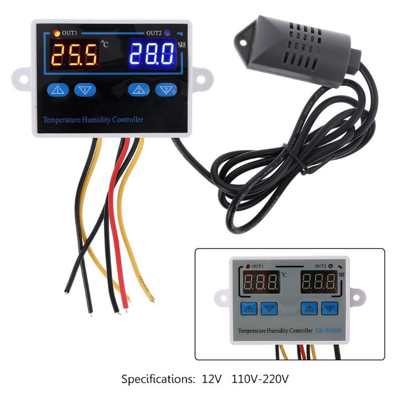 Digital Thermostat Humidity Controller Egg Incubator 10A ...