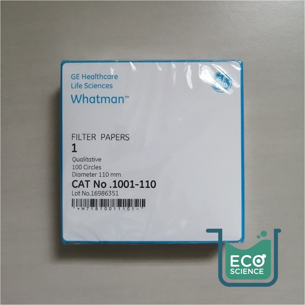 Whatman Qualitative Filter Paper, Grade 1 Circle (100 pcs/box) Shopee