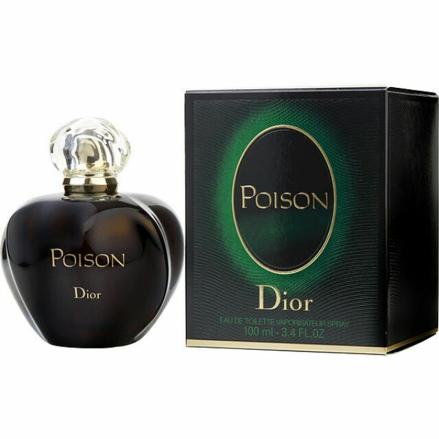 100ML Poison Perfume By CHRISTIAN DIOR 