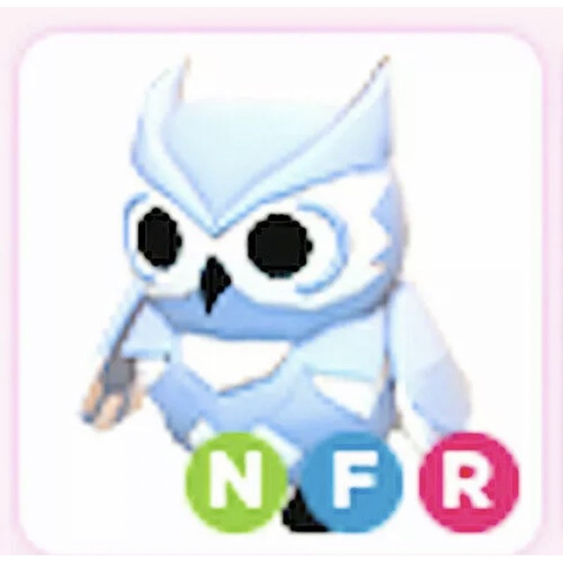 Roblox Adopt Me neon snow owl (NFR/NR) | Shopee Malaysia