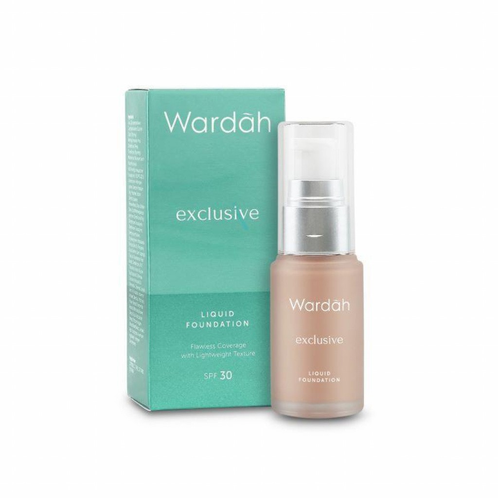 Wardah Exclusive Liquid Foundation 02 Sheer Pink 20 Ml | Shopee Malaysia