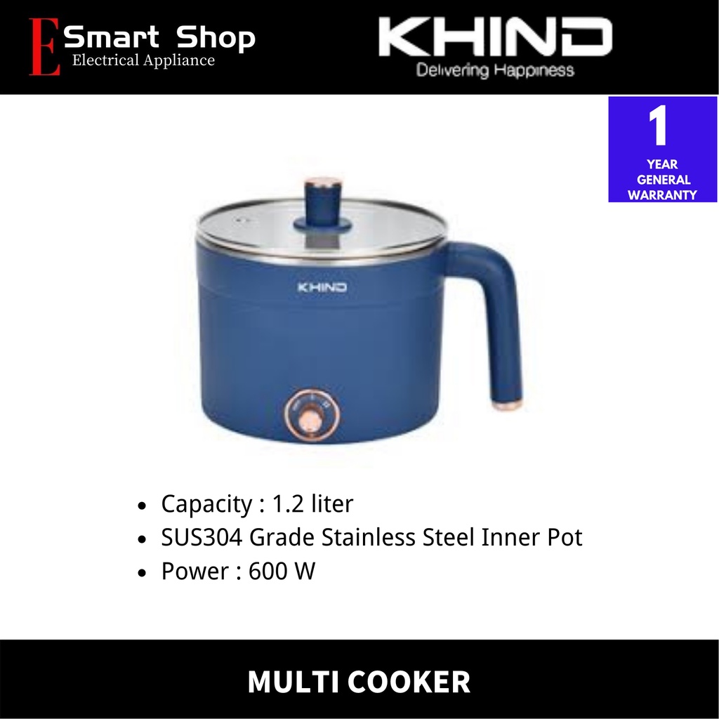 Khind 1.2L Multi cooker MC121 Shopee Malaysia