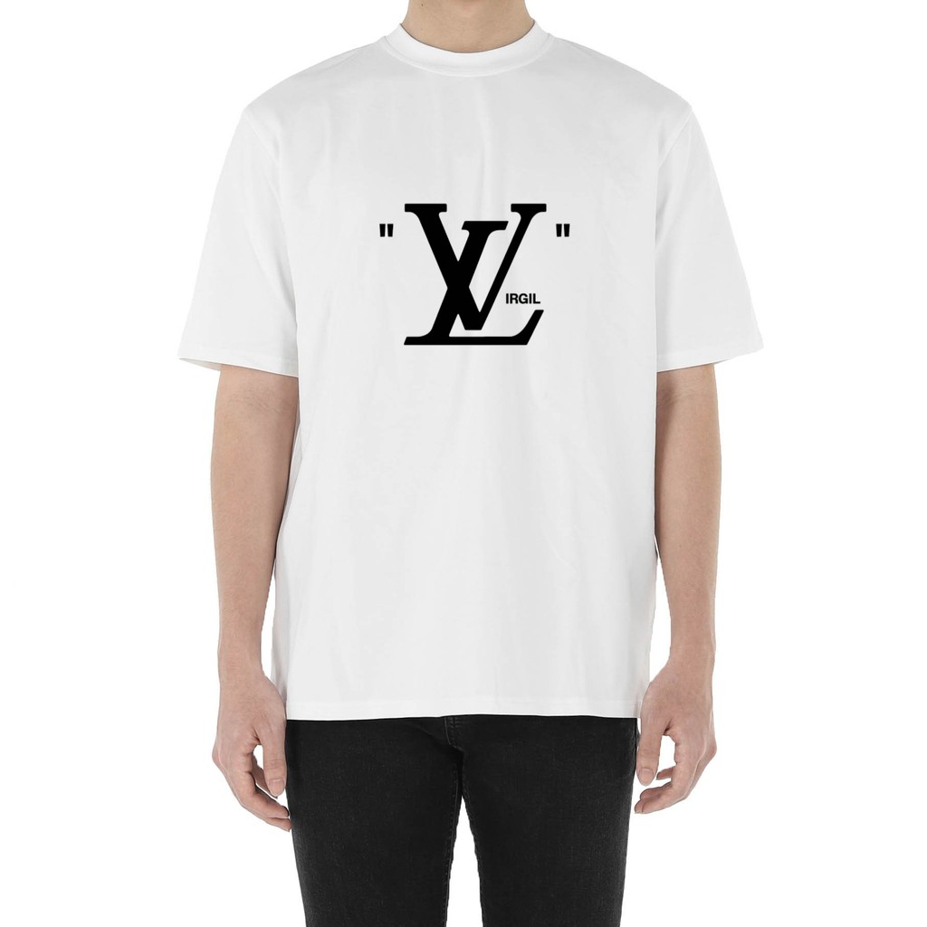 Louis Vuitton Men's XXL Virgil Abloh Snow LV Logo Do a Kickflip T-Shirt Tee  124l