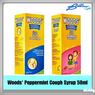 Woods dewasa batuk ubat Woods' Peppermint