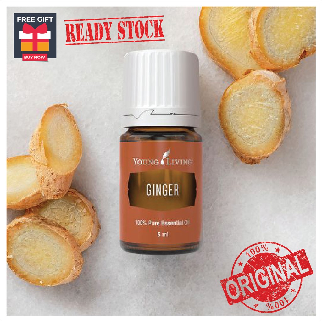ORIGINAL Young Living Ginger Essential Oil 5ml Shopee Malaysia