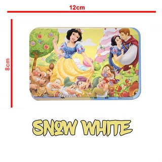 Early Learning 60pcs/type of Jigsaw Puzzle with Iron Box Wooden Educational Cartoon Puzzle Toys