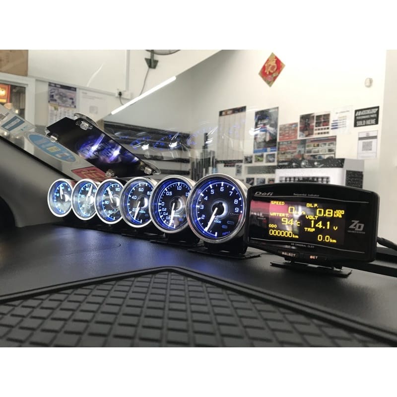 DEFI A1 METER LINK OBD2 3/6BERADIK GAUGE METER RGB COLOUR COMPLETE