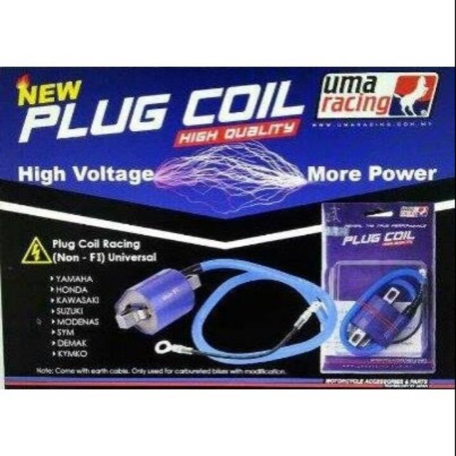 Uma Racing Plug Coil Universal Lc135 ex5 wave 100 class1 y125z sym