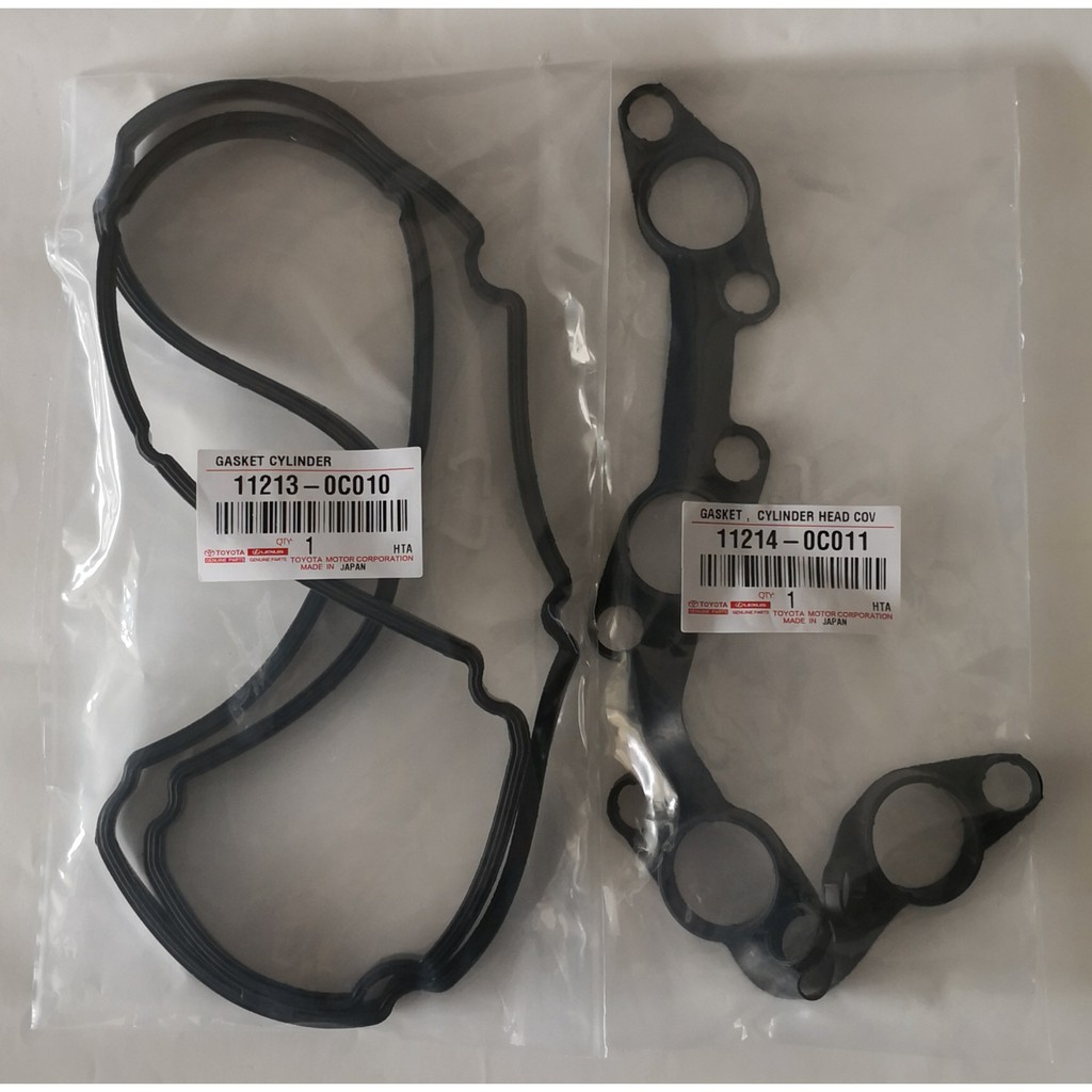 Valve Cover Gasket with Plug Seal for Toyota Innova 2.0 TGN40 Fortuner ...