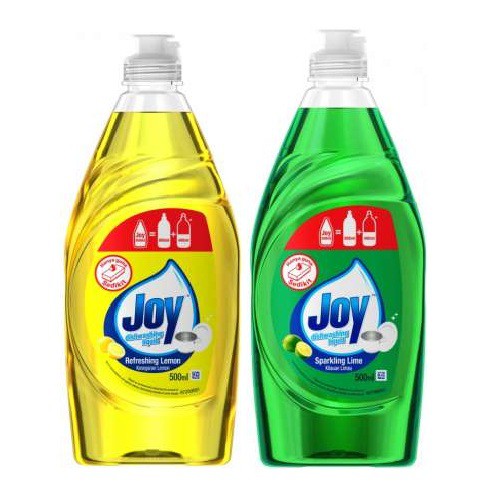 Joy Dishwashing Liquid Sparkling Lime/Refreshing Lemon (500ml) Shopee Malaysia