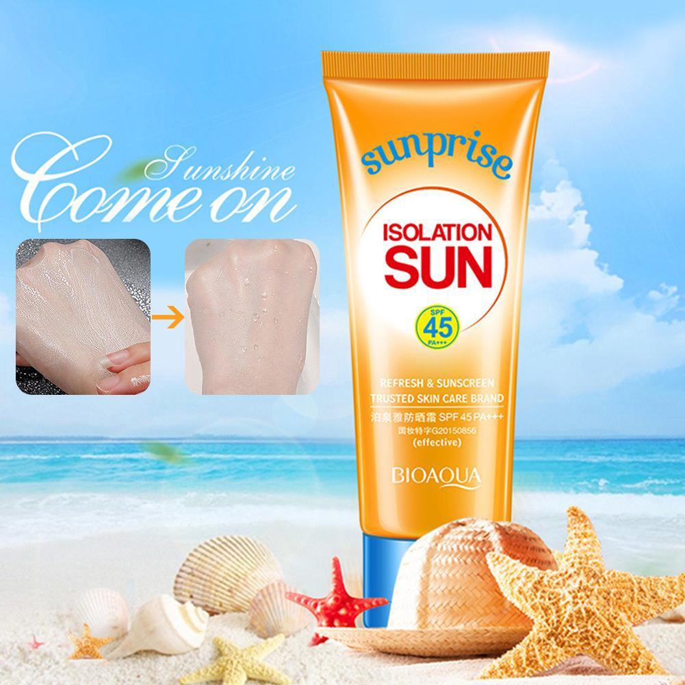 New whitening UV Radiation sun protection face cream 