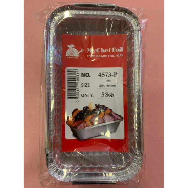MY CHEF FOIL Food Grade Foil Tray MouldnAluminum Foil 4573P (1650) Shopee Malaysia