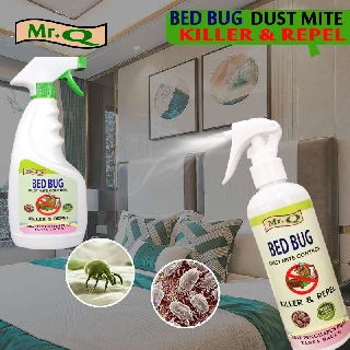 Mr.Q Bed Bug & Dust Mite Control 500ml Spray ubat serangga 