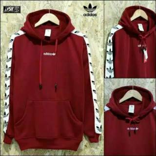 adidas hoodie tnt tape red